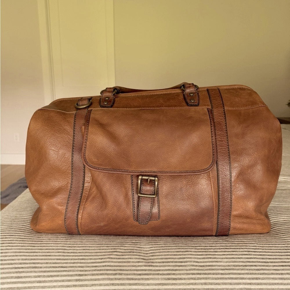Fossil Estate Leather Duffel